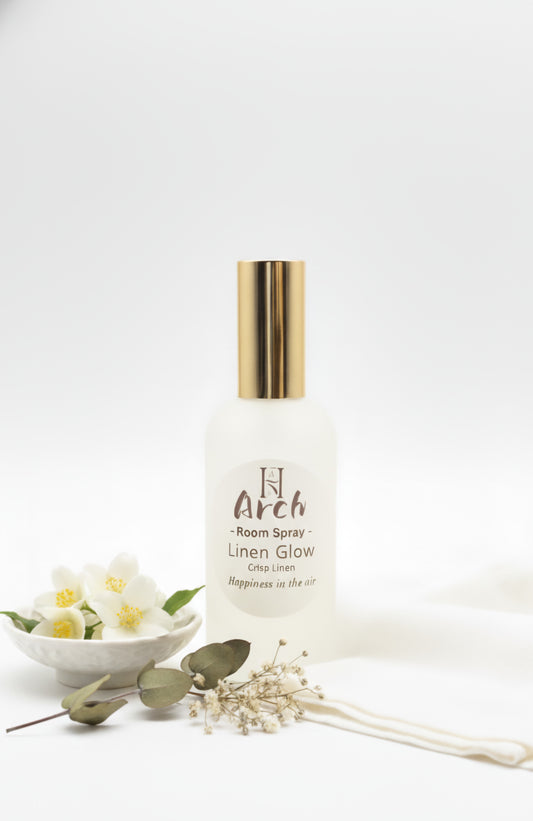 Room Spray 100mls - Linen Glow (Crisp Linen)